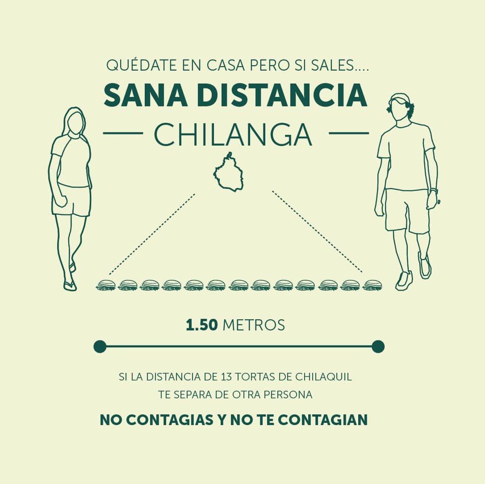 Sana Distancia Chilanga GOB CDMx - Torta Chilaquil